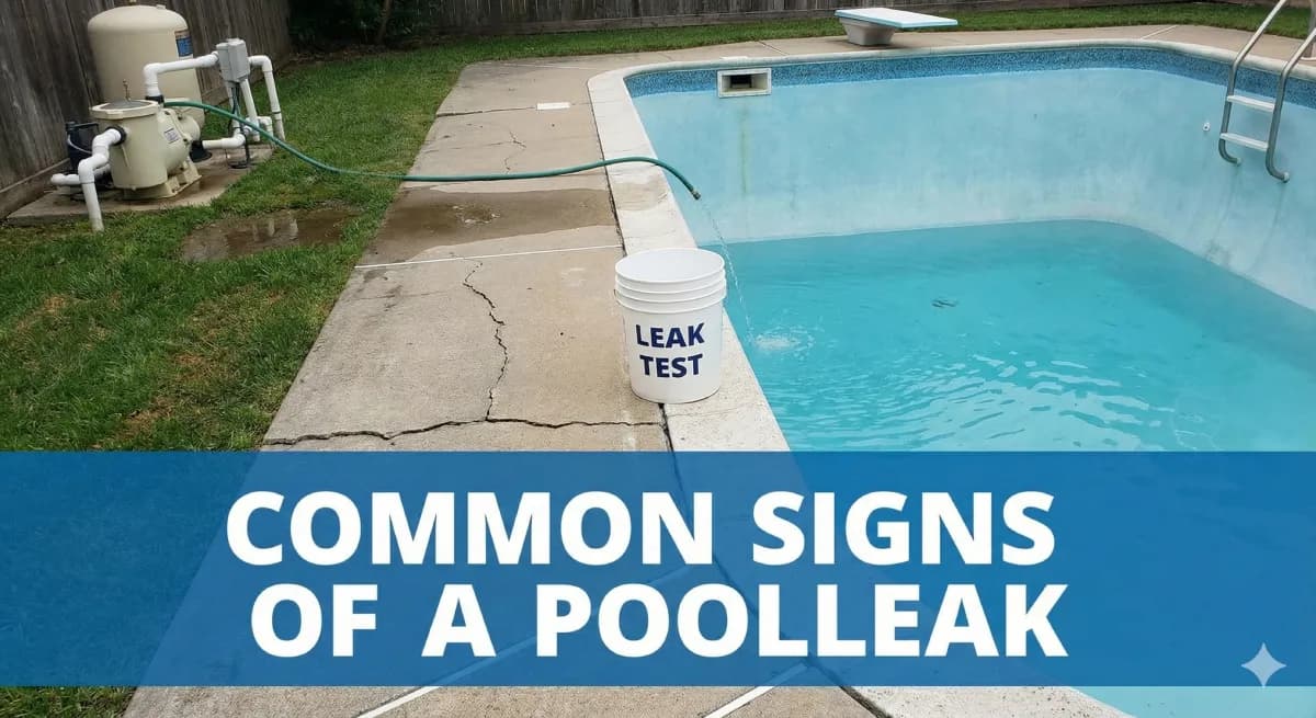 Common Signs of a Pool Leak