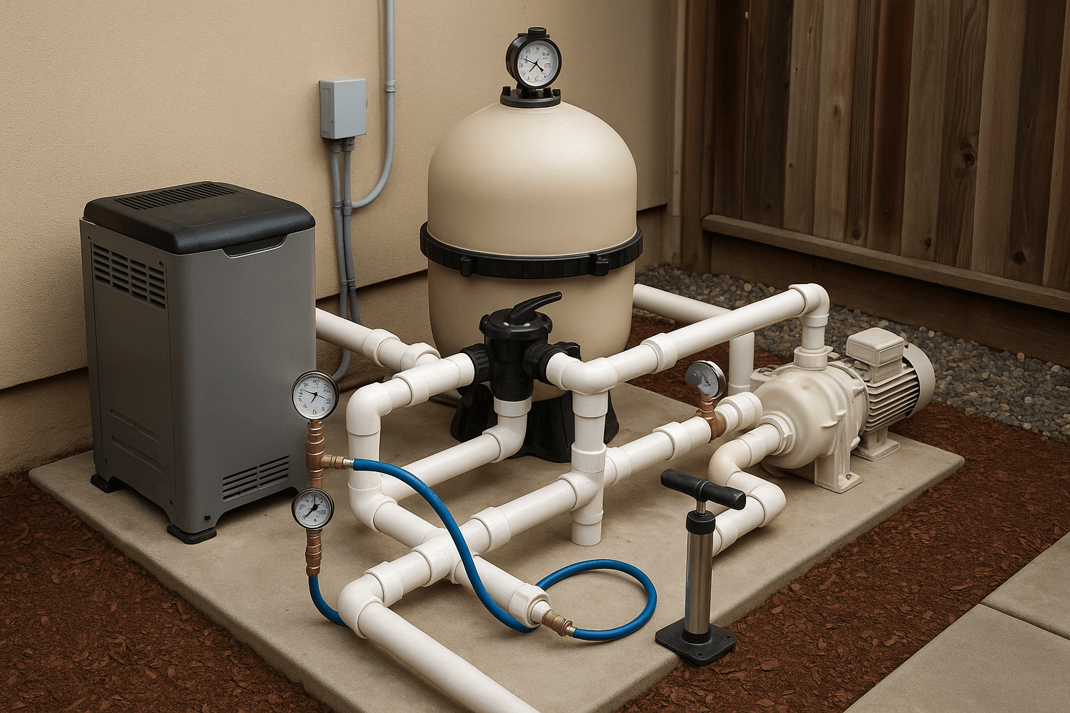 Pool Pressure Testing in the South Bay: How Hidden Plumbing Leaks Are Found